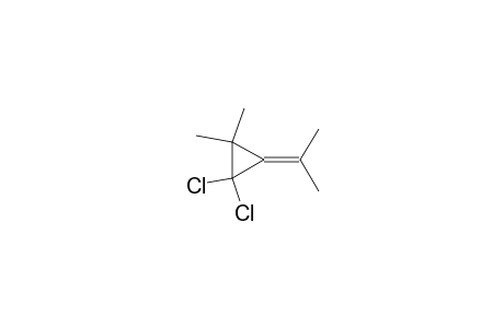 1,1-bis(chloranyl)-2,2-dimethyl-3-propan-2-ylidene-cyclopropane