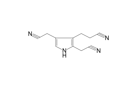 3-(2,4-Bis-cyanomethyl-1H-pyrrol-3-yl)-propionitrile