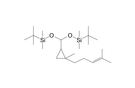 2,2,3,3,7,7,8,8-Octamethyl-5-[2-methyl-2-(4-methyl-3-pentenyl)cyclopropyl]-4,6-dioxa-3,7-disilanonane