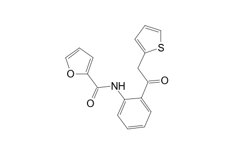 2-Furancarboxamide, N-[2-[2-(2-thienyl)acetyl]phenyl]-