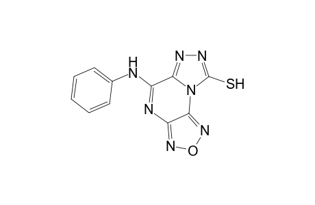 5-Anilinofurazano[3,4-b][1,2,4]triazolo[4',3'-d]pyrazine-8-thiol