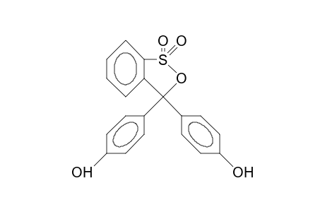 4,4'-(3H-2,1-Benzoxathiol-3-ylidene)-bisphenol 1,1-dioxide