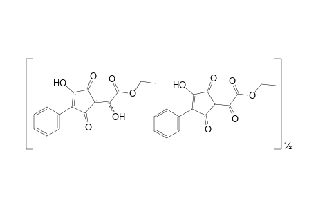 3-phenyl-2,4,5-trioxocyclopentaneglyoxylic acid, ethyl ester