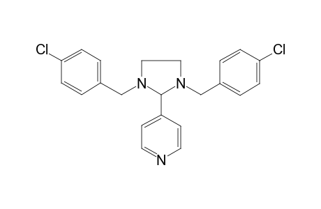 4-[1,3-Bis-(4-chloro-benzyl)-imidazolidin-2-yl]-pyridine