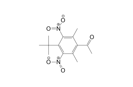 4'-Tert-butyl-2',6'-dimethyl-3',5'-dinitroacetophenone
