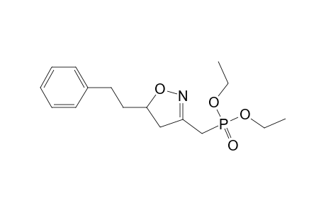 3-(Diethoxyphosphinyl)methyl-5-phenethyl-2-isoxazoline