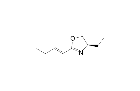 (4R,E)-4-Ethyl-2-but-1-enyl-4,5-dihydro-1,3-oxazole