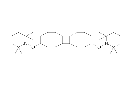 erythro-(E)(1,4),(E)(1',4')-4,4'-Bis[1-(2,2,6,6-tetramethylpiperidinyl)oxy]bicyclooctyl