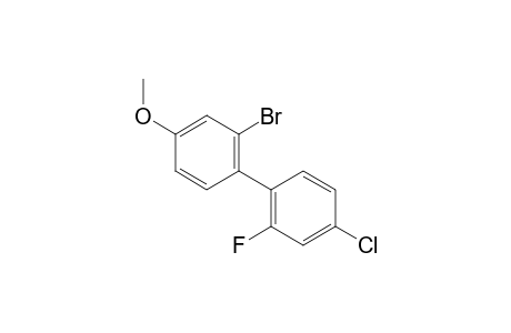 2-Bromo-4'-chloro-2'-fluoro-4-methoxybiphenyl