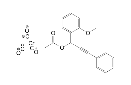 Tricarbonyl-[1-(1'-acetoxy-3'-phenylpropargyl)-2-methoxyphenyl]-chromium