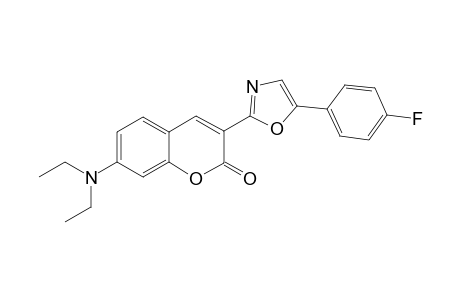 7-(Diethylamino)-3-[5-(4-fluorophenyl)-1,3-oxazol-2-yl]-2H-chromen-2-one