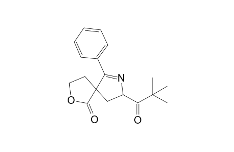 4-phenyl-2-pivaloyl-8-oxa-3-azaspiro[4.4]non-3-en-9-one