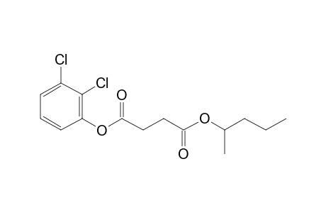 Succinic acid, 2,3-dichlorophenyl 2-pentyl ester