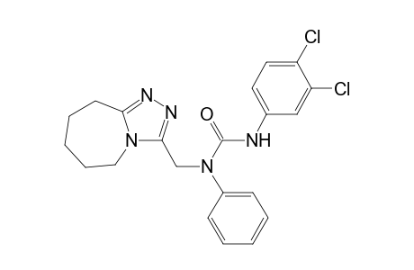N'-(3,4-dichlorophenyl)-N-phenyl-N-(6,7,8,9-tetrahydro-5H-[1,2,4]triazolo[4,3-a]azepin-3-ylmethyl)urea