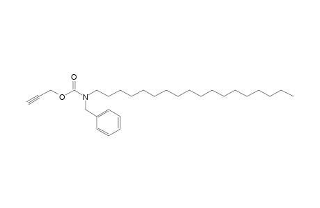 Carbonic acid, monoamide, N-benzyl-N-octadecyl-, propargyl ester