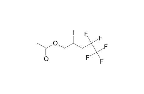 Acetic acid (4,4,5,5,5-pentafluoro-2-iodo-pentyl) ester