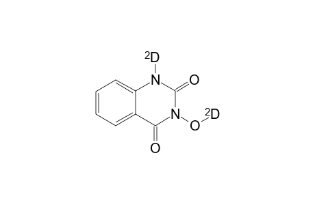 1-Deutero-3-deuteroxyquinazoline-2,4(1H,3H)dione