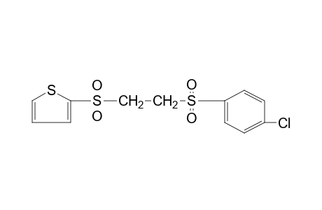 1-[(p-chlorophenyl)sulfonyl]-2-[(2-thienyl)sulfonyl]ethane