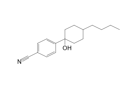 Cyclohexanol, 1-(4-cyanophenyl)-4-butyl-