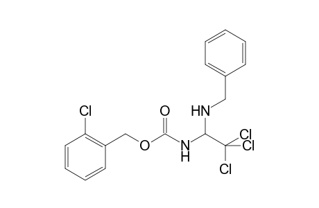 (1-Benzylamino-2,2,2-trichloro-ethyl)-carbamic acid 2-chloro-benzyl ester