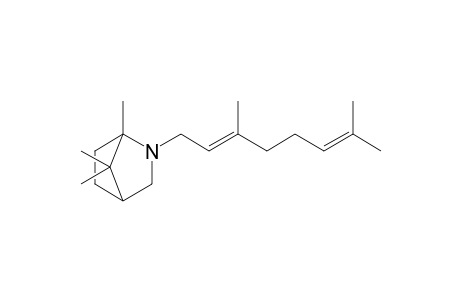 2-GERANYL-1,7,7-TRIMETHYL-2-AZABICYCLO-[2.2.1]-HEPTANE