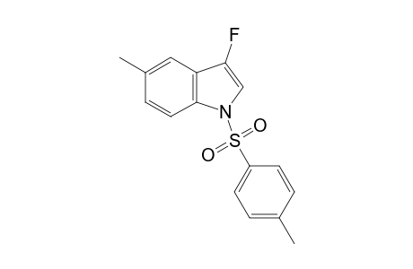 3-fluoro-5-methyl-1-(4-methylphenyl)sulfonylindole