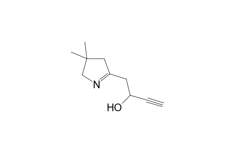 3-Hydroxy-4-(4',4'-dimethyl-delta-1'-pyrrolin-2'-yl)-1-butyne