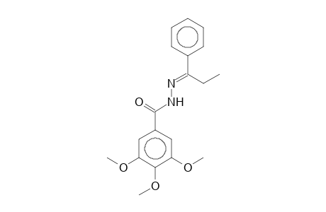 3,4,5-Trimethoxy-N'-[(E)-1-phenylpropylidene]benzohydrazide