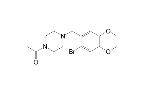 1-(4-(2-bromo-4,5-dimethoxybenzyl)piperazin-1-yl)ethan-1-one