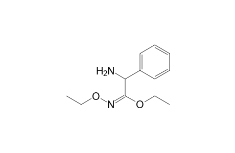 Ethyl 2-amino-N-ethoxy-2-phenylacetimidate