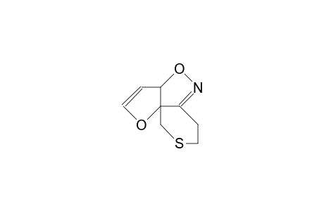 3,3a-(3-Thia-butano)-furo(2,3-D)isoxazol-4-ine