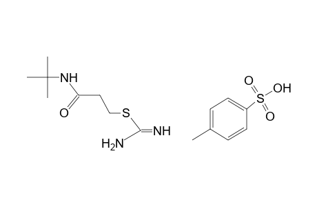 3-(Amidinothio)-N-tert-butylpropionamide, p-toluenesulfonate