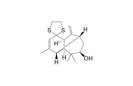 (4R,5S,7R,9R,11R)-Moreli-2,10(14)-dien-7-ol-1-one 1-ethylenedithioketal