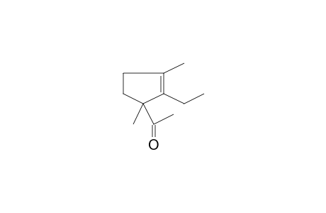 1-(2-Ethyl-1,3-dimethyl-cyclopent-2-enyl)-ethanone