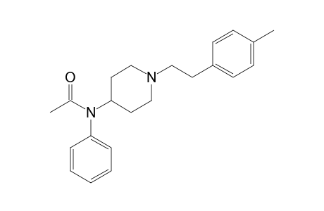 1-(2-(4-Methylphenyl)ethyl)-4-(N-acetanilido)piperidine