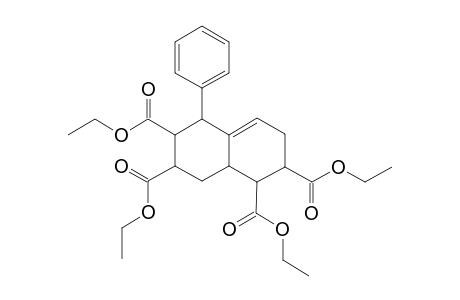 Tetraethyl 5-phenyl-1,2,3,5,6,7,8,8a-octahydro-1,2,6,7-naphthalenetetracarboxylate