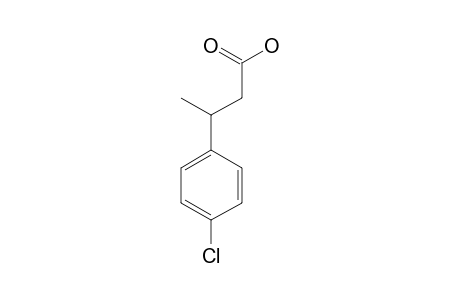 p-chloro-beta-methylhydrocinnamic acid