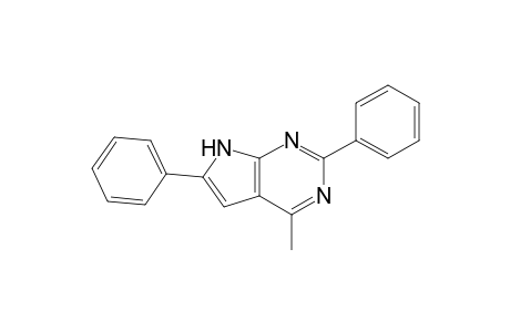 4-methyl-2,6-diphenyl-7H-pyrrolo[2,3-d]pyrimidine