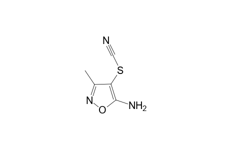 Thiocyanic acid, 5-amino-3-methyl-4-isoxazolyl ester