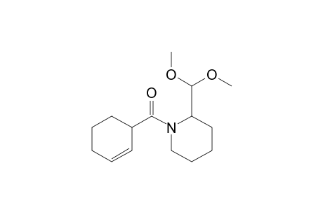 1-Cyclohex-2-enyl-[2-(dimethoxymethyl)-1-piperidinyl]methanone