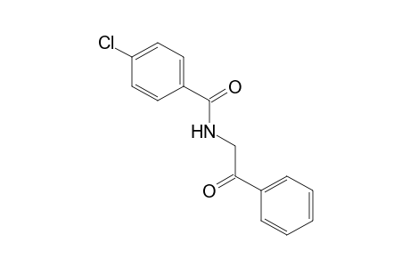 Benzamide, 4-chloro-N-(2-oxo-2-phenylethyl)-