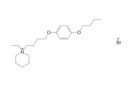 1-[4-(p-butoxyphenoxy)butyl]-1-ethylpiperidinium bromide