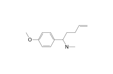 1-(4-Methoxyphenyl)-N-methyl-4-penten-1-amine