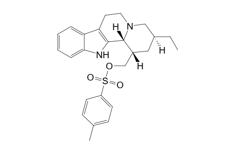3-Ethyl-1-(tosyloxymethyl)-12b-.beta.-1,2,3,4,6,7,12,12b-octahydro-indolo[2,3-a]quinolizine