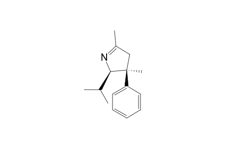 (2R,3S)-2-isopropyl-3,5-dimethyl-3-phenyl-1-pyrroline