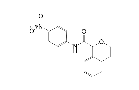1H-2-benzopyran-1-carboxamide, 3,4-dihydro-N-(4-nitrophenyl)-
