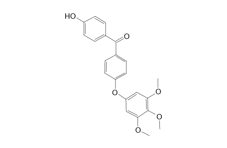 4-Hydroxy-4'-(3",4",5"-trimethoxyphenyloxy)benzophenone