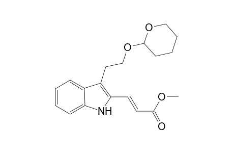 2-(2-(2-Carbomethoxy)vinyl-1H-indol-3-yl)ethanol THP ether