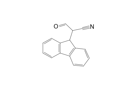 9H-Fluorene-9-acetonitrile, .alpha.-formyl-