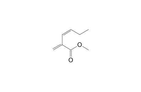 Methyl 2-methylene-3-hexen-1-oate